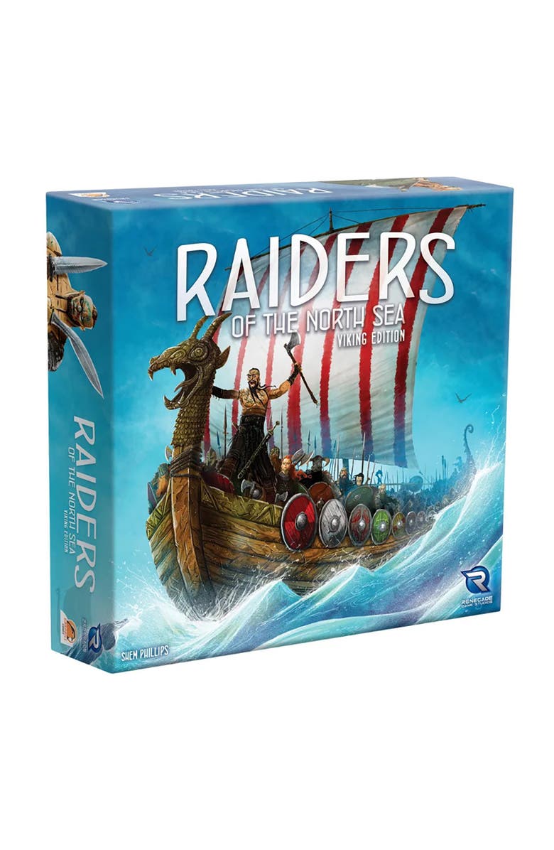 Renegade Game Studios Raiders Of The North Sea Viking Edition Strategy & War Board Game, Main, color,