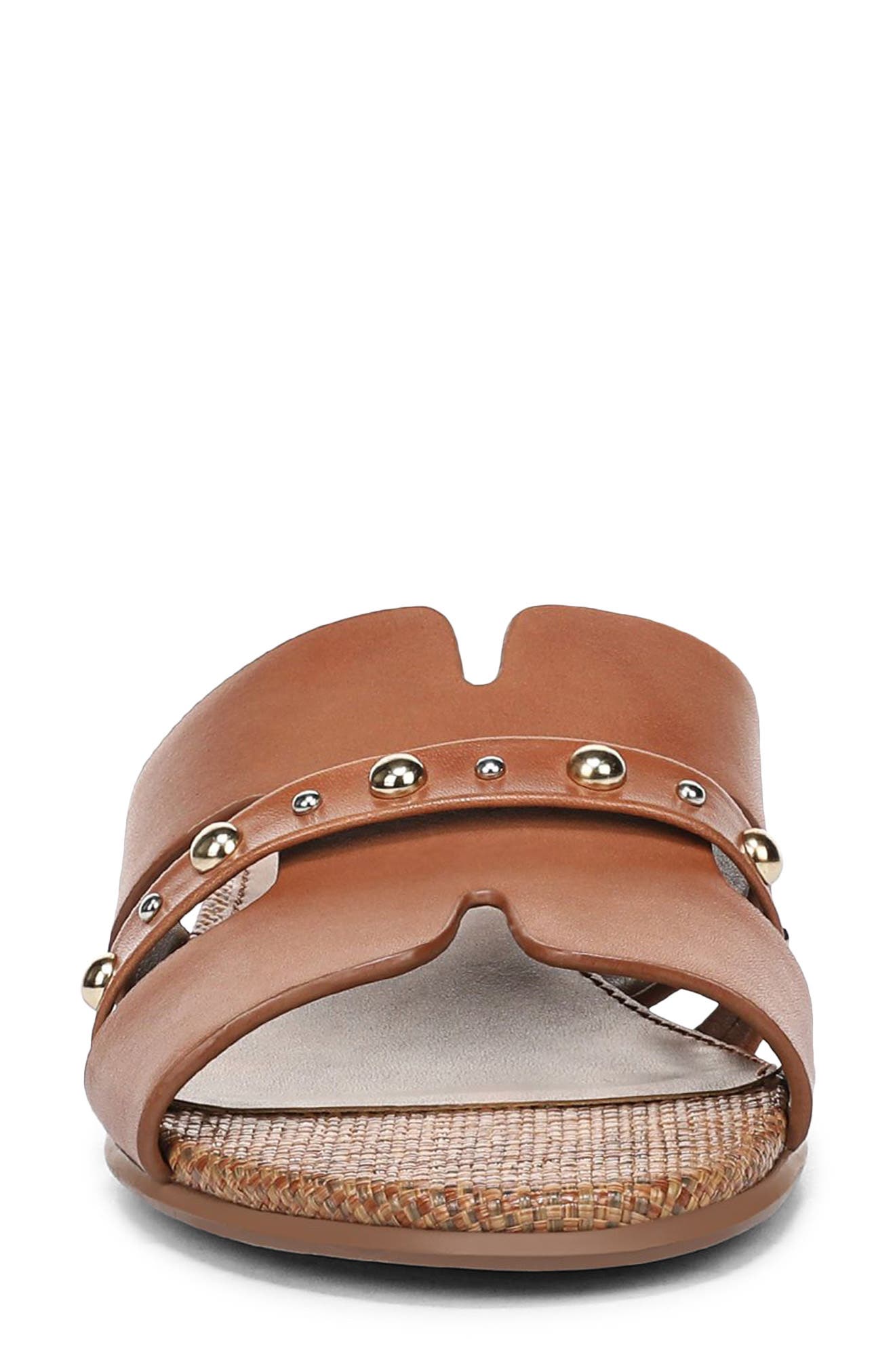 Niche Slide Sandal, Alternate, color, ENGLISH TEA BROWN