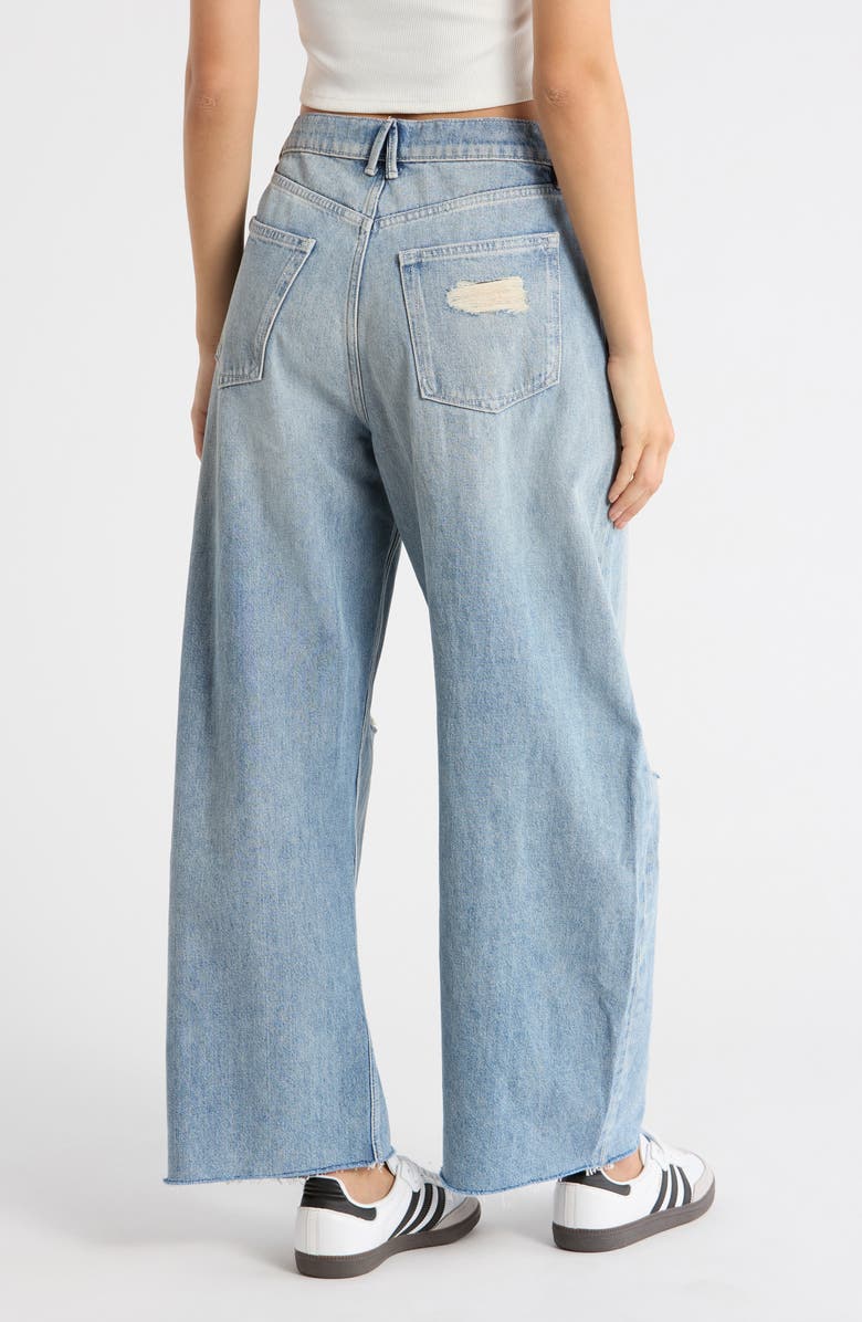 Good American Good Extreme Barrel Jeans, Alternate, color, Indigo965