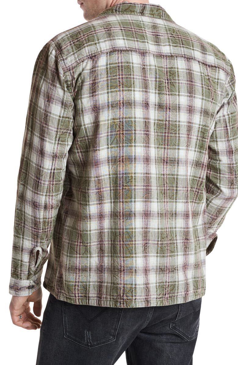 John Varvatos Stanton Reversible Long Sleeve Button-Up Shirt, Alternate, color, 