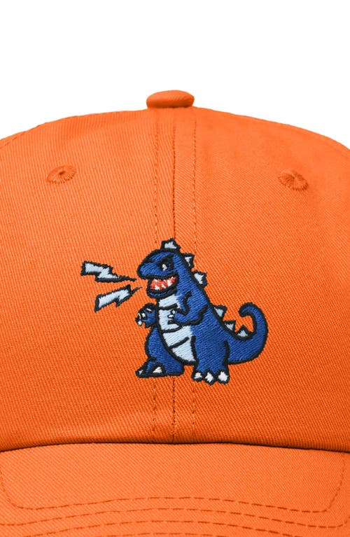 Dalix Big Lizard Cap In Orange