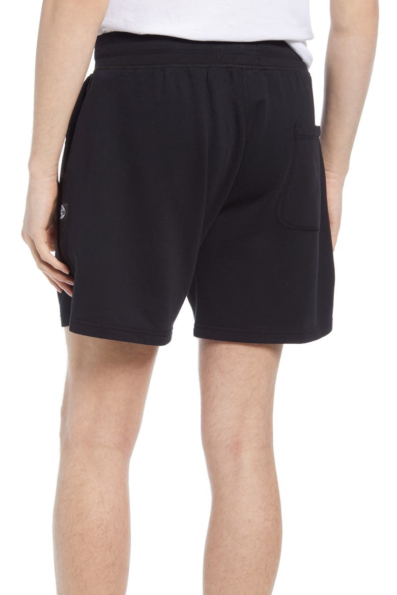 6-Inch Lightweight Terry Shorts, Alternate, color, BLACK