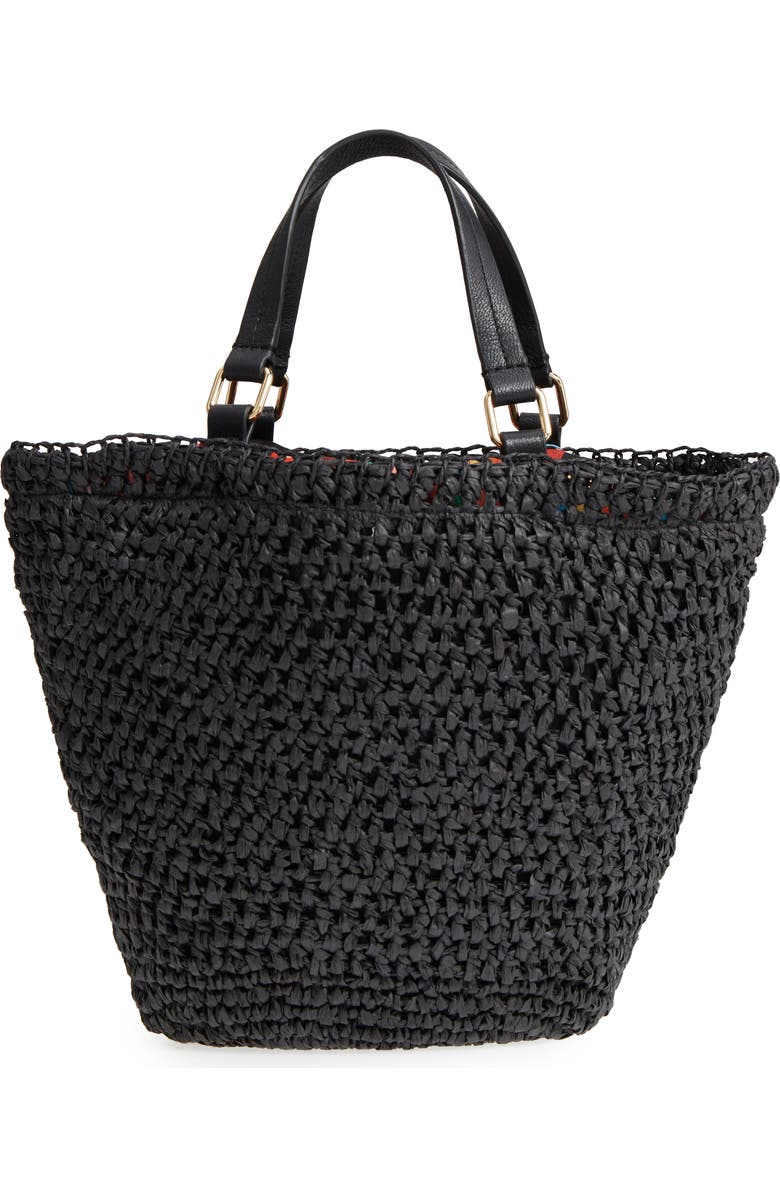 Vince Camuto Hedda Convertible Straw Tote, Alternate, color,