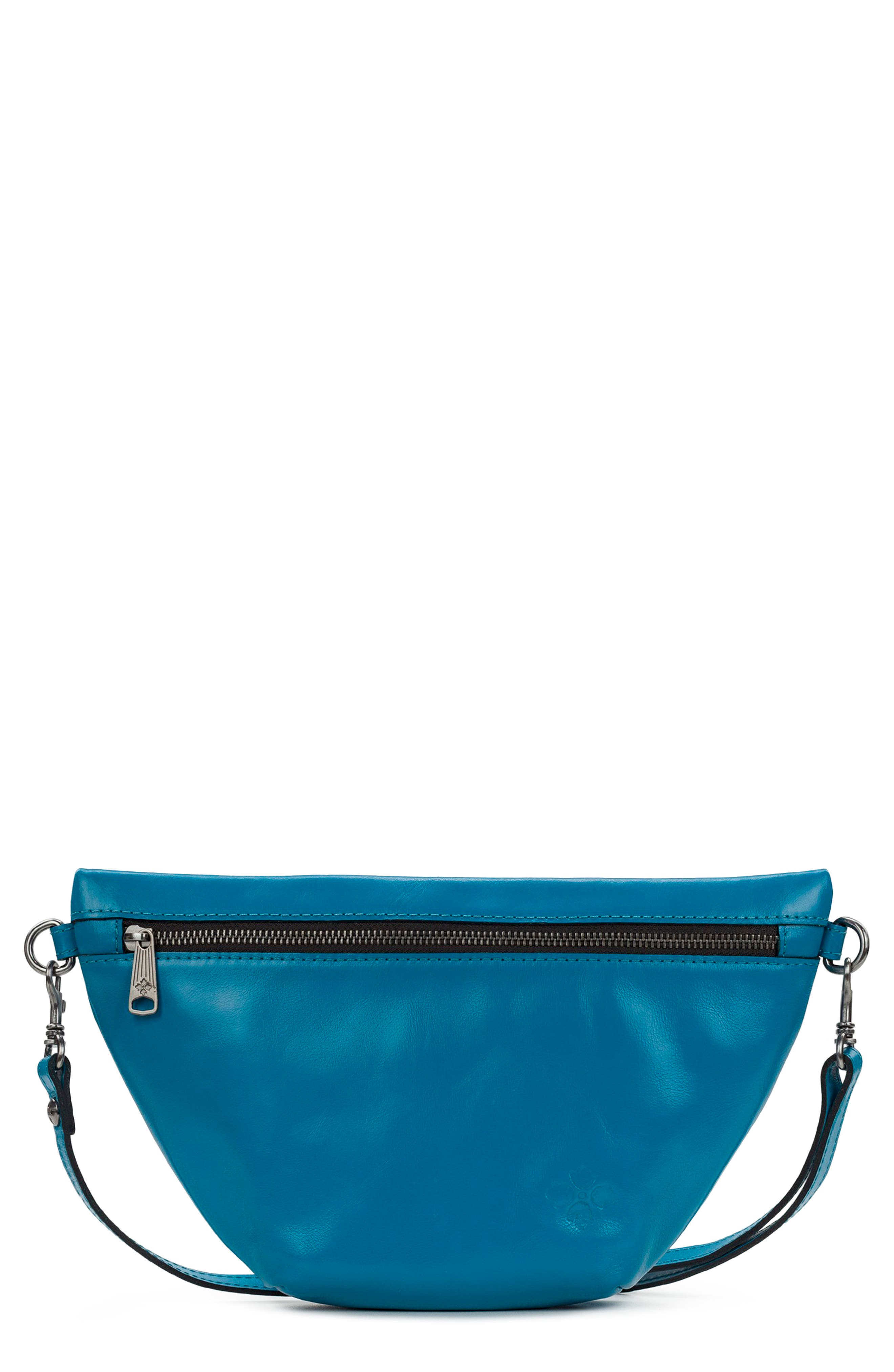 Patricia Nash Tinchi Leather Belt Bag, Main, color, 