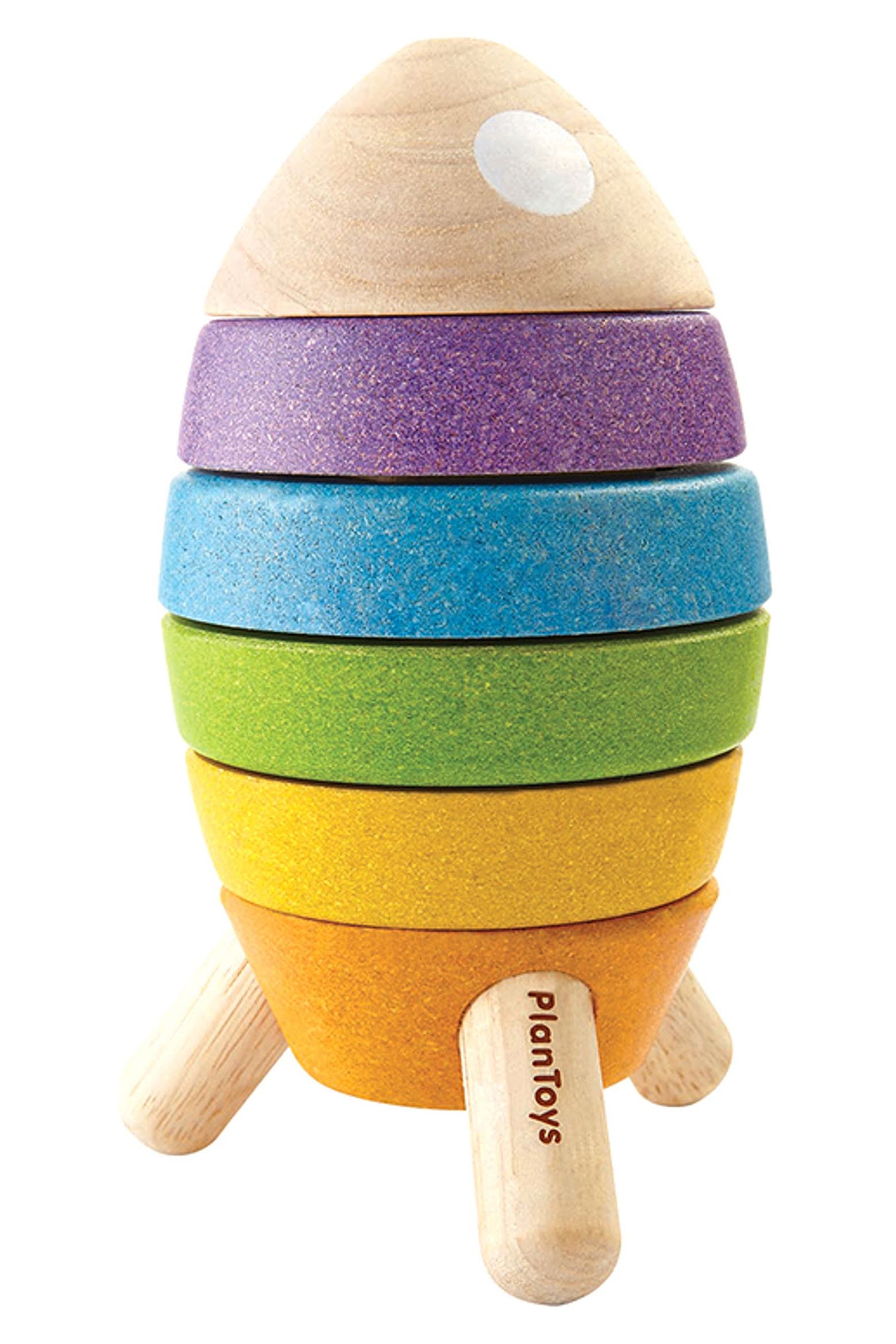 Stackin List PlanToys® Stacking Rocket Toy | Nordstrom