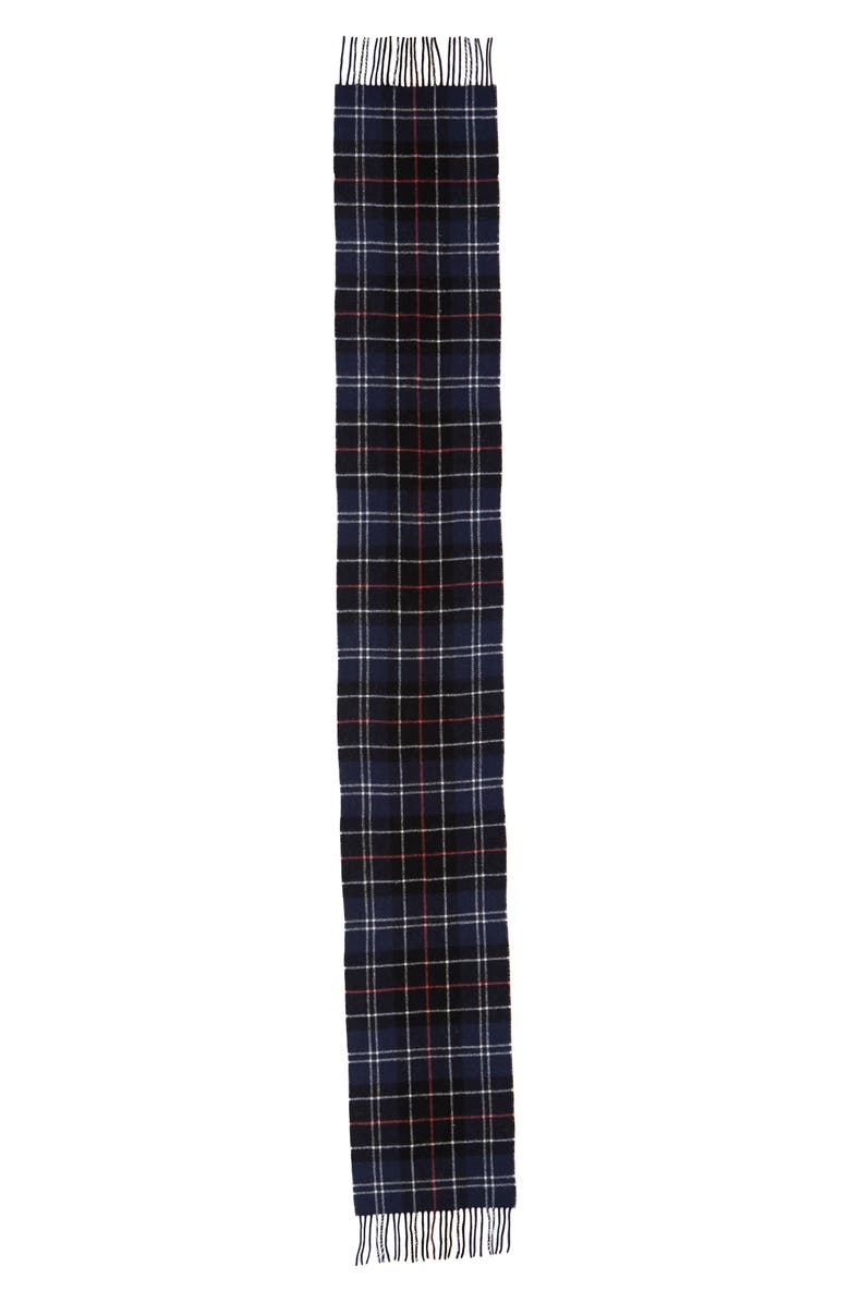 Barbour Tartan Wool Scarf, Alternate, color, 