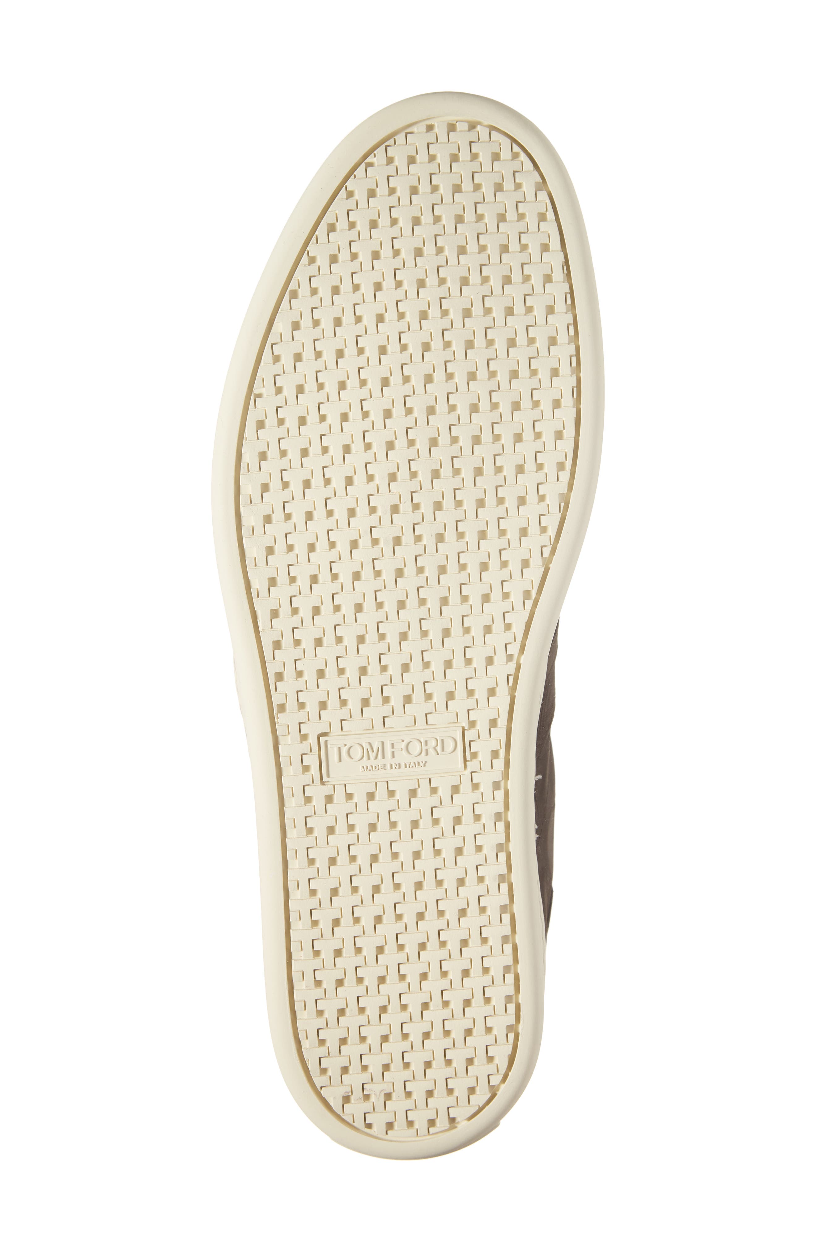 TOM FORD Radcliffe Croc Embossed Nubuck Sneaker, Alternate, color, 