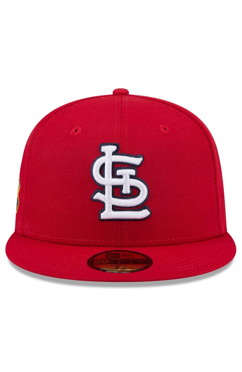 New Era Men's New Era  Red St. Louis Cardinals 2025 Jackie Robinson Day 59FIFTY Fitted Hat, Alternate, color, 