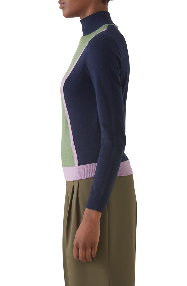 LK Bennett Natalia Merino Wool Blend Sweater, Alternate, color, 