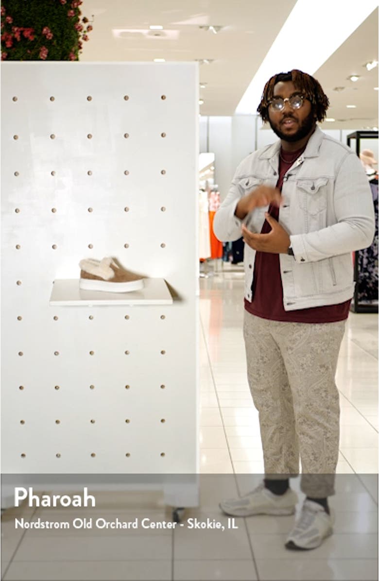 Neel Faux Fur Platform Sneaker, sales video thumbnail