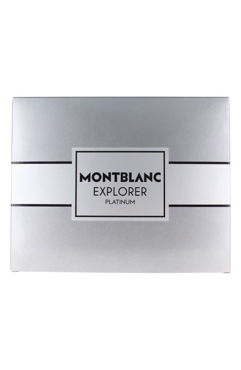Montblanc Explorer Platinum 3-Piece Fragrance Gift Set $198 Value, Alternate, color,