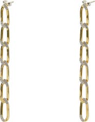 Argento Vivo Sterling Silver Chain Link Drop Earrings