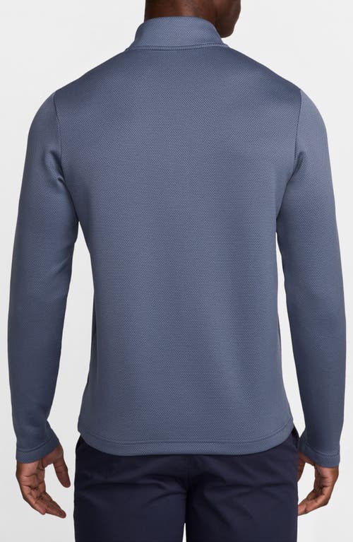 Nike Men's Victory Dri-fit 1/2-zip Golf Top In Diffused Blue/obsidian/white