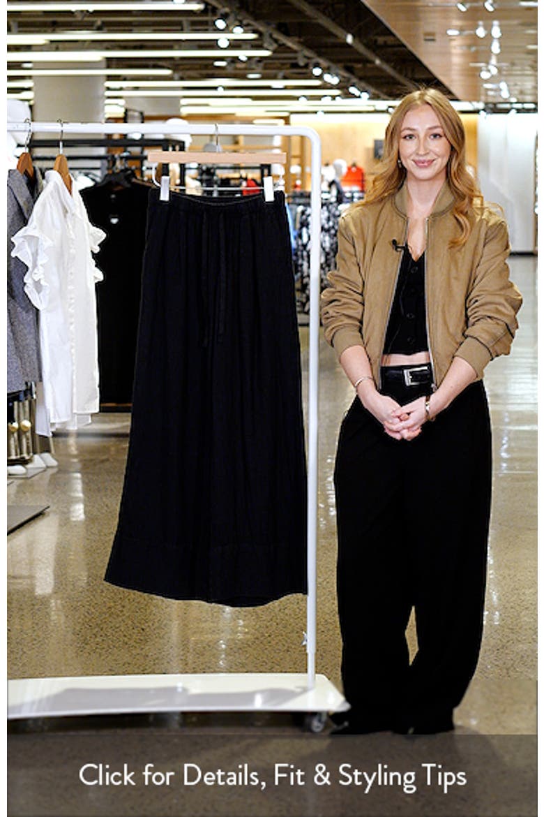 Wide Leg Linen Pants video