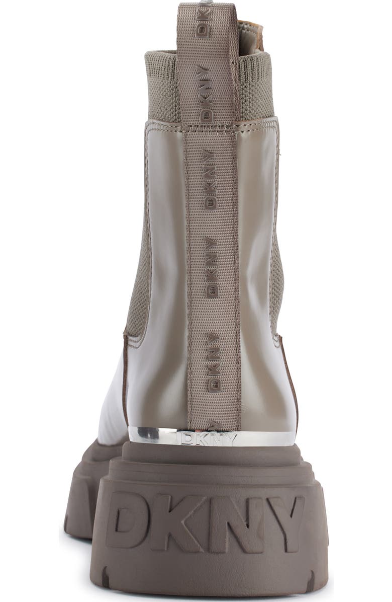 DKNY Fenella Lug Sole Chelsea Boot, Alternate, color, Ash