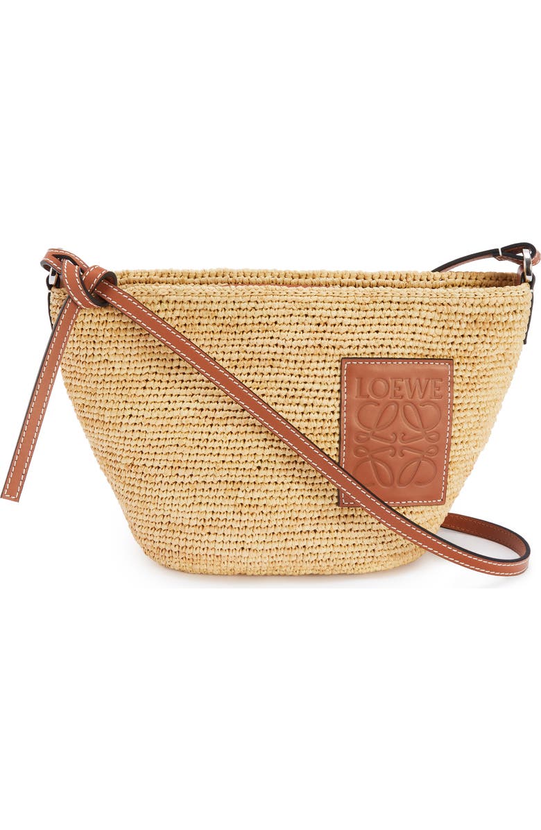 Loewe x Paula's Ibiza Raffia Pochette Bag, Main, color,
