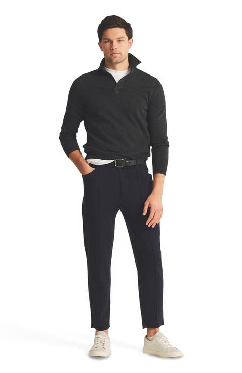 Signature Cashmere Long Sleeve Polo