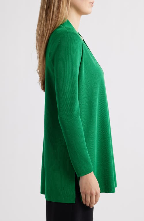 ANNE KLEIN ANNE KLEIN NAPPA KISSING FRONT CARDIGAN