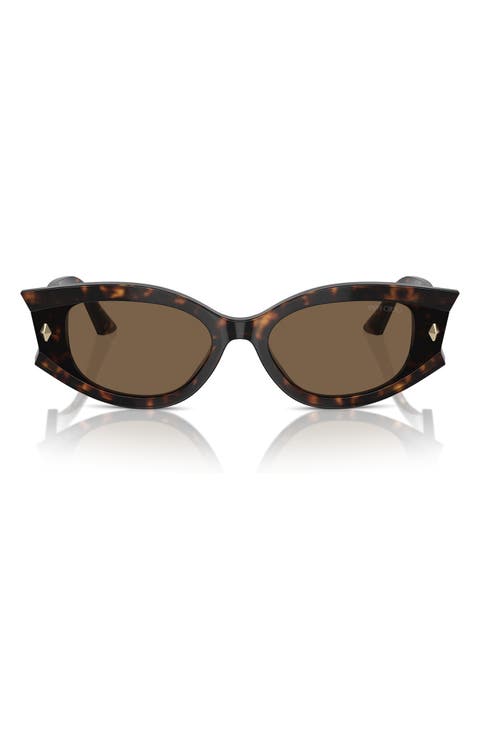 61mm Oval Sunglasses
