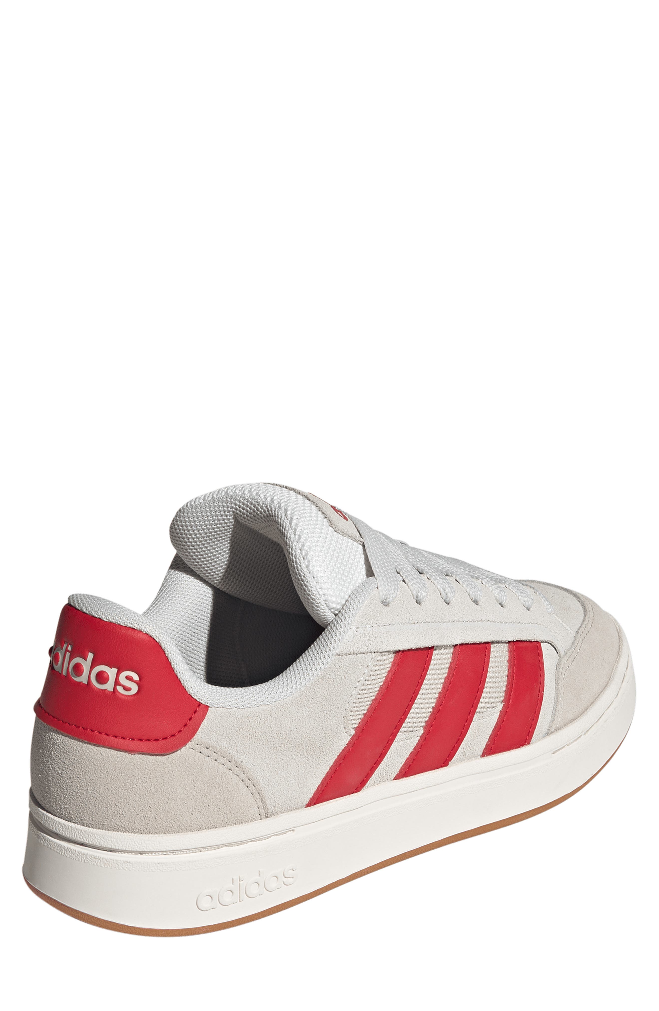 Alpha Sk8 Sneaker, Alternate, color, WHITE/ SCARLET/ OFF WHITE