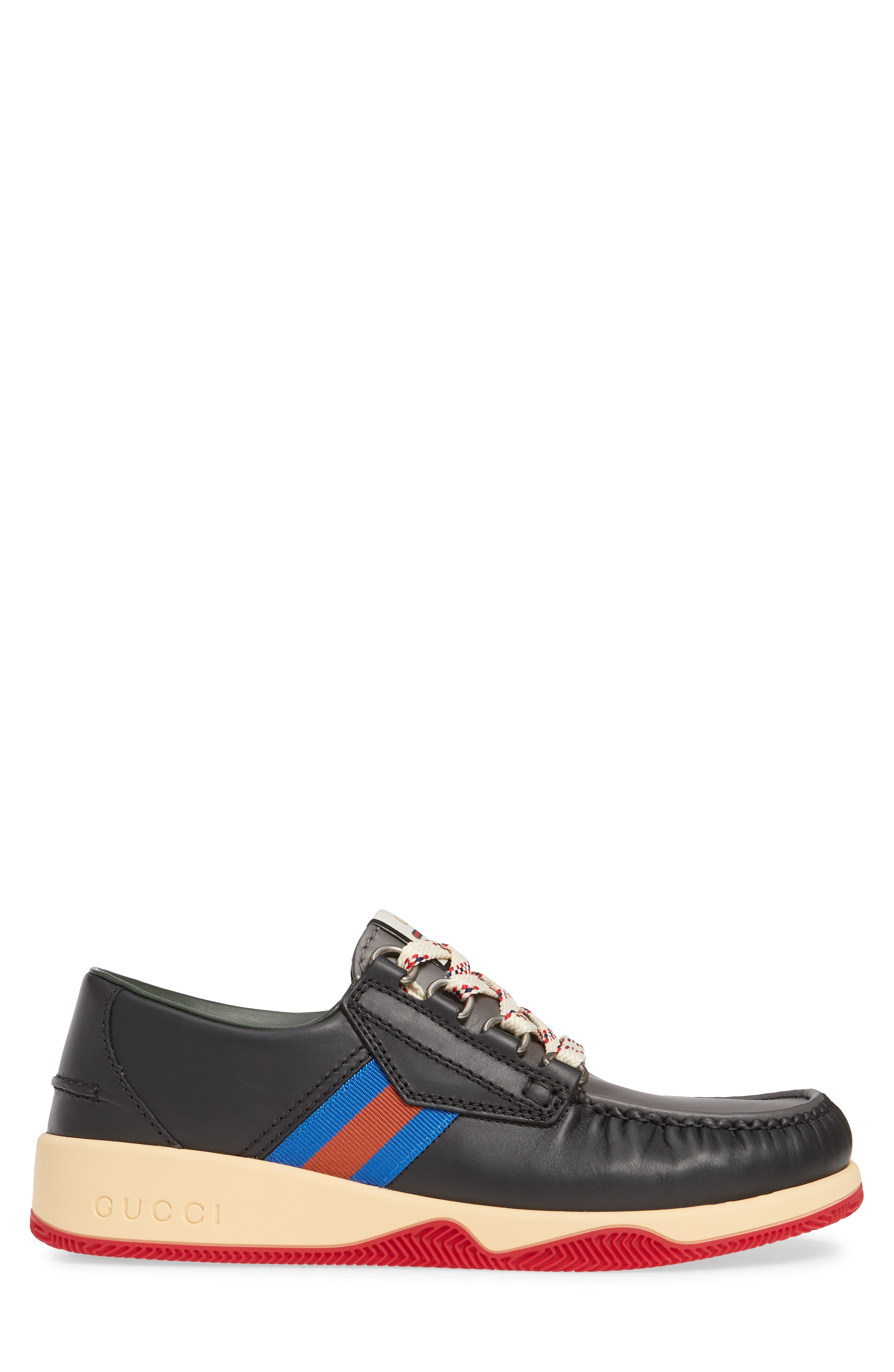 Gucci Boat Shoe, Alternate, color, 