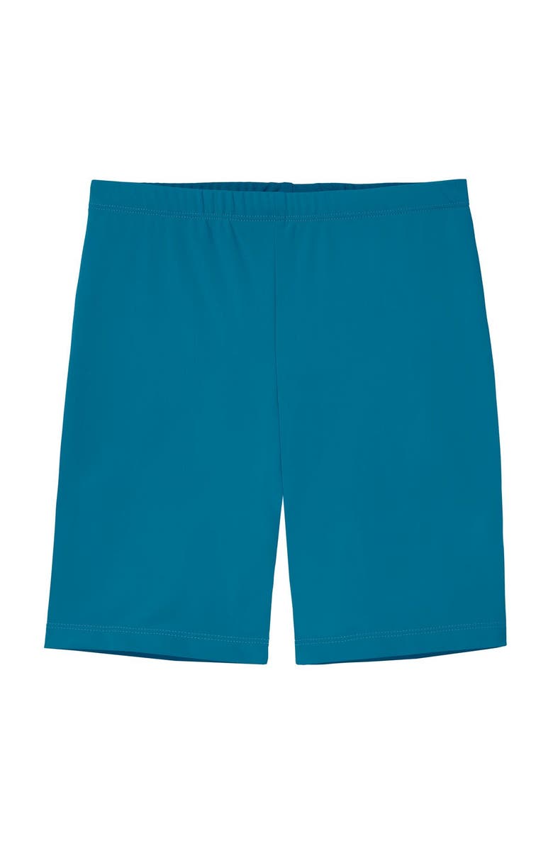 City Threads USA-Made Women's UPF 50+ Swim Bike Short, Main, color, Teal