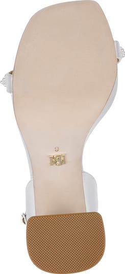 Calida Ankle Strap Satin Sandal