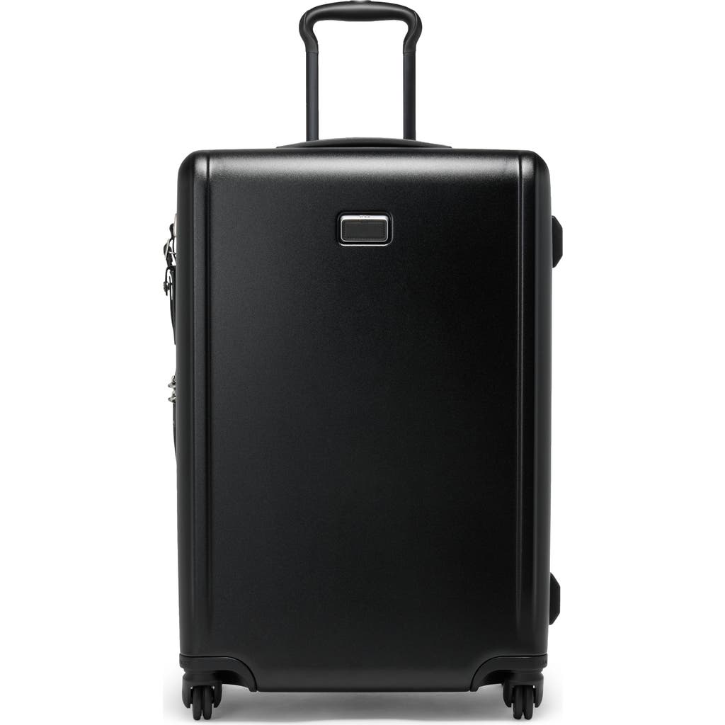 Tumi Ventra Large Expandable Checked Suitcase In Black Texture