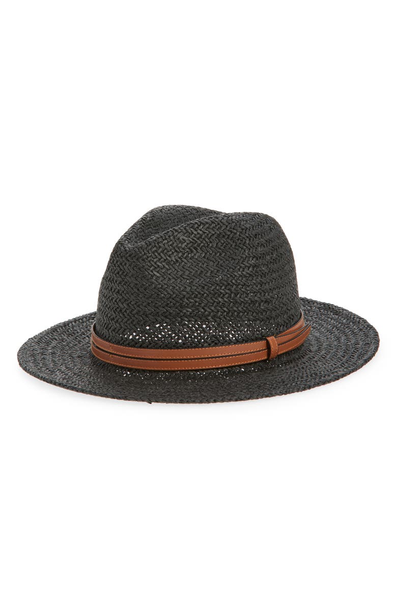 Nordstrom Packable Woven Straw Panama Hat, Main, color, 