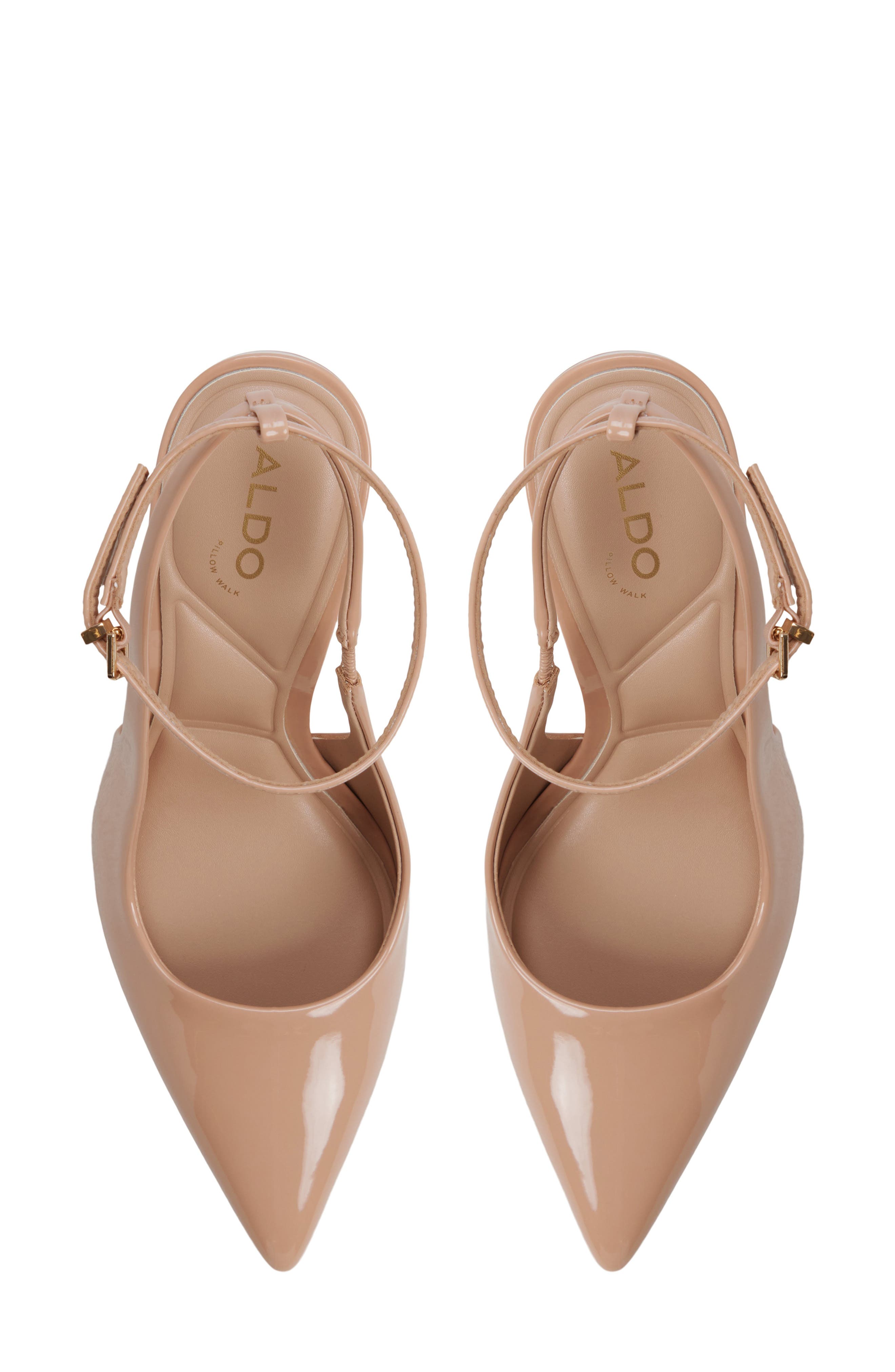 Nikoletta Pointed Toe Ankle Strap Pump, Alternate, color, OTHER MEDIUM BEIGE