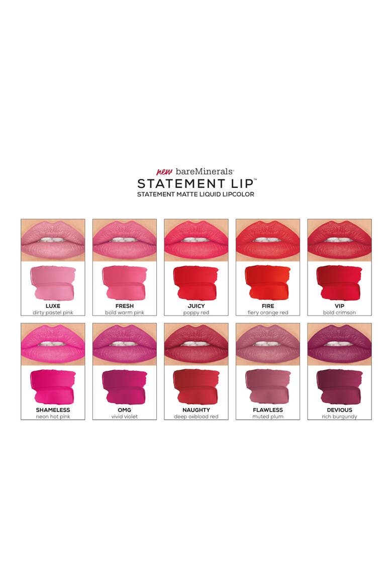 Statement™ Matte Liquid Lipstick, Alternate, color, OMG