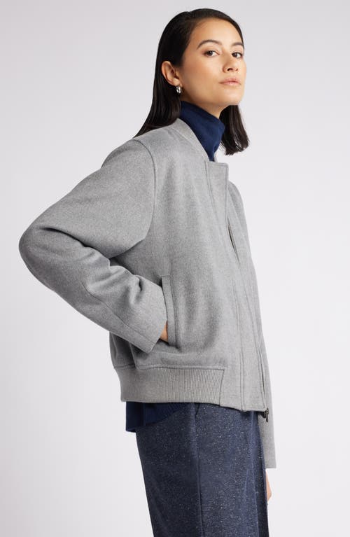 NORDSTROM NORDSTROM BRUSHED BOMBER JACKET
