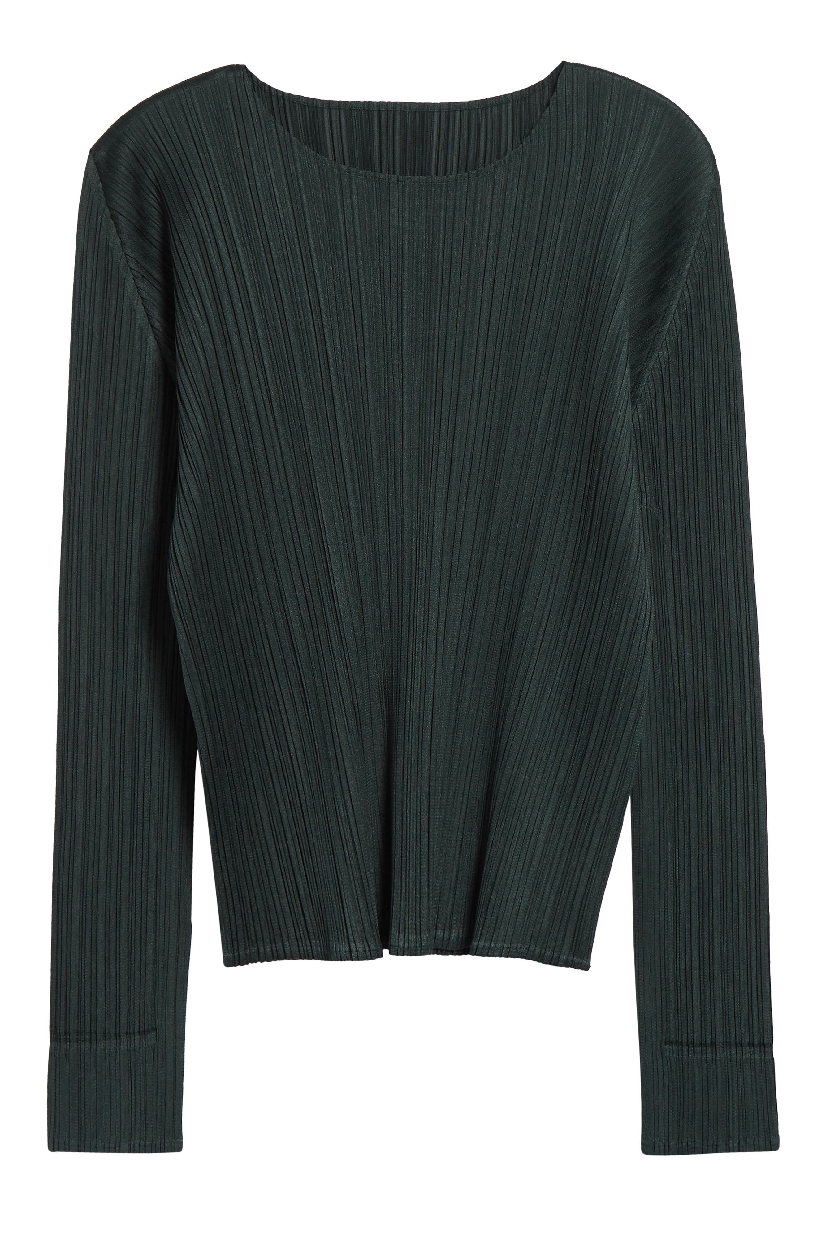 Monthly Colors December Pleated Long Sleeve Top (Women) | Nordstrom