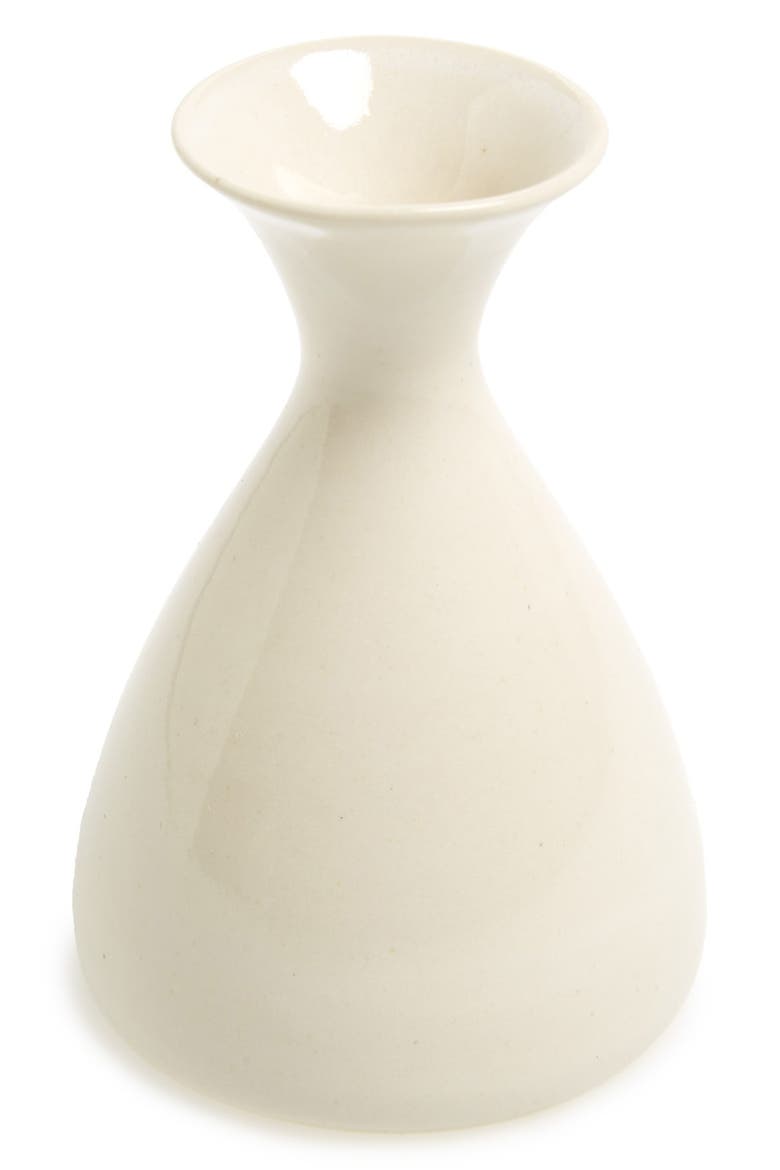 'Little Shirley' Vase, Main, color, WHITE