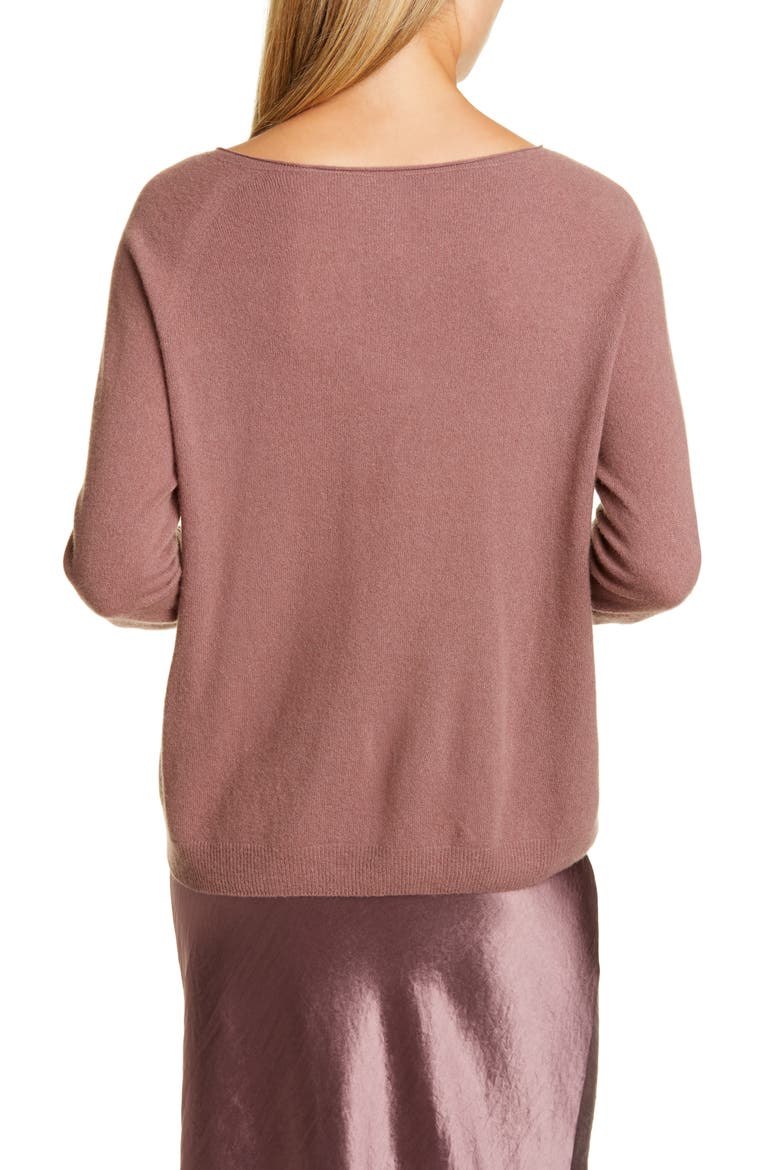 Wool & Cashmere Sweater, Alternate, color, ANTIQUE ROSE