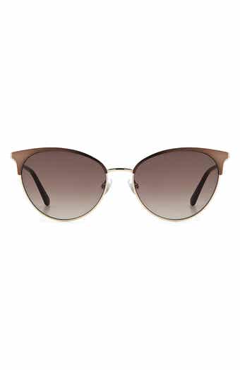 Fossil 55mm Gradient Cat Eye Sunglasses