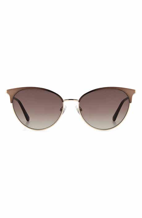 Fossil 55mm Gradient Cat Eye Sunglasses