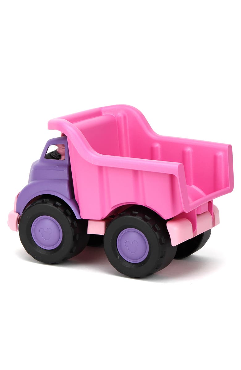 Green Toys Disney Baby Minnie Mouse Dump Truck, Plastic, Play Vehicle, Kids, Alternate, color, 