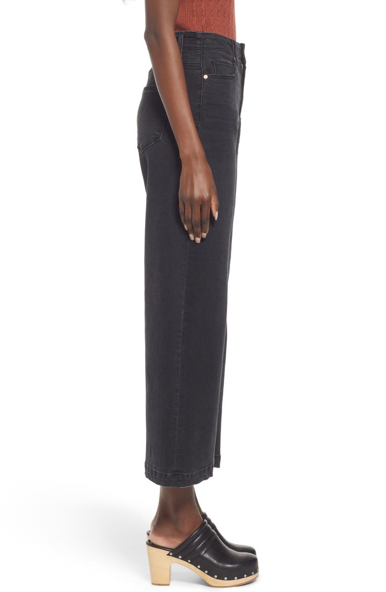 PAIGE Anessa High Waist Wide Leg Jeans, Alternate, color,