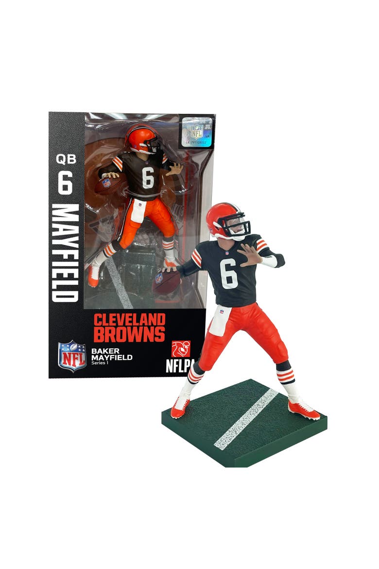Baker Mayfield (Cleveland Browns) Imports Dragon NFL 6" Figure Series 1, Main, color, Multi-Color