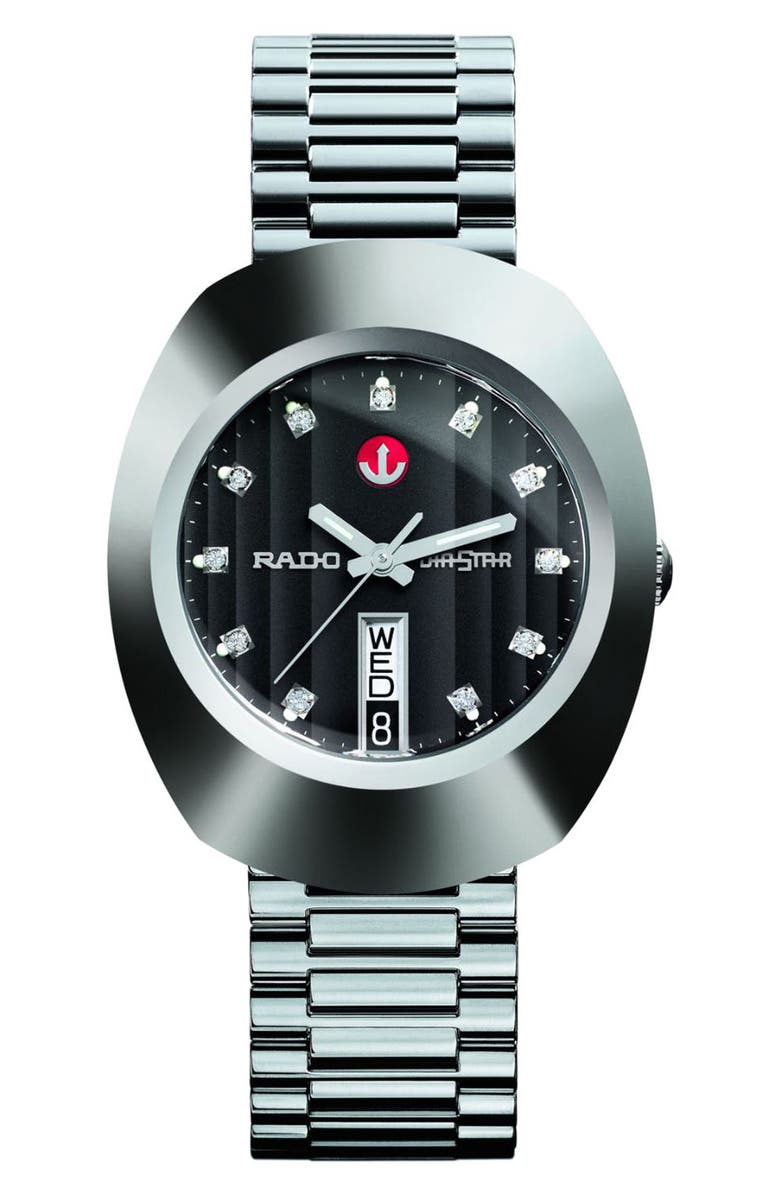RADO The Original Automatic Bracelet Watch, 35mm, Main, color, 