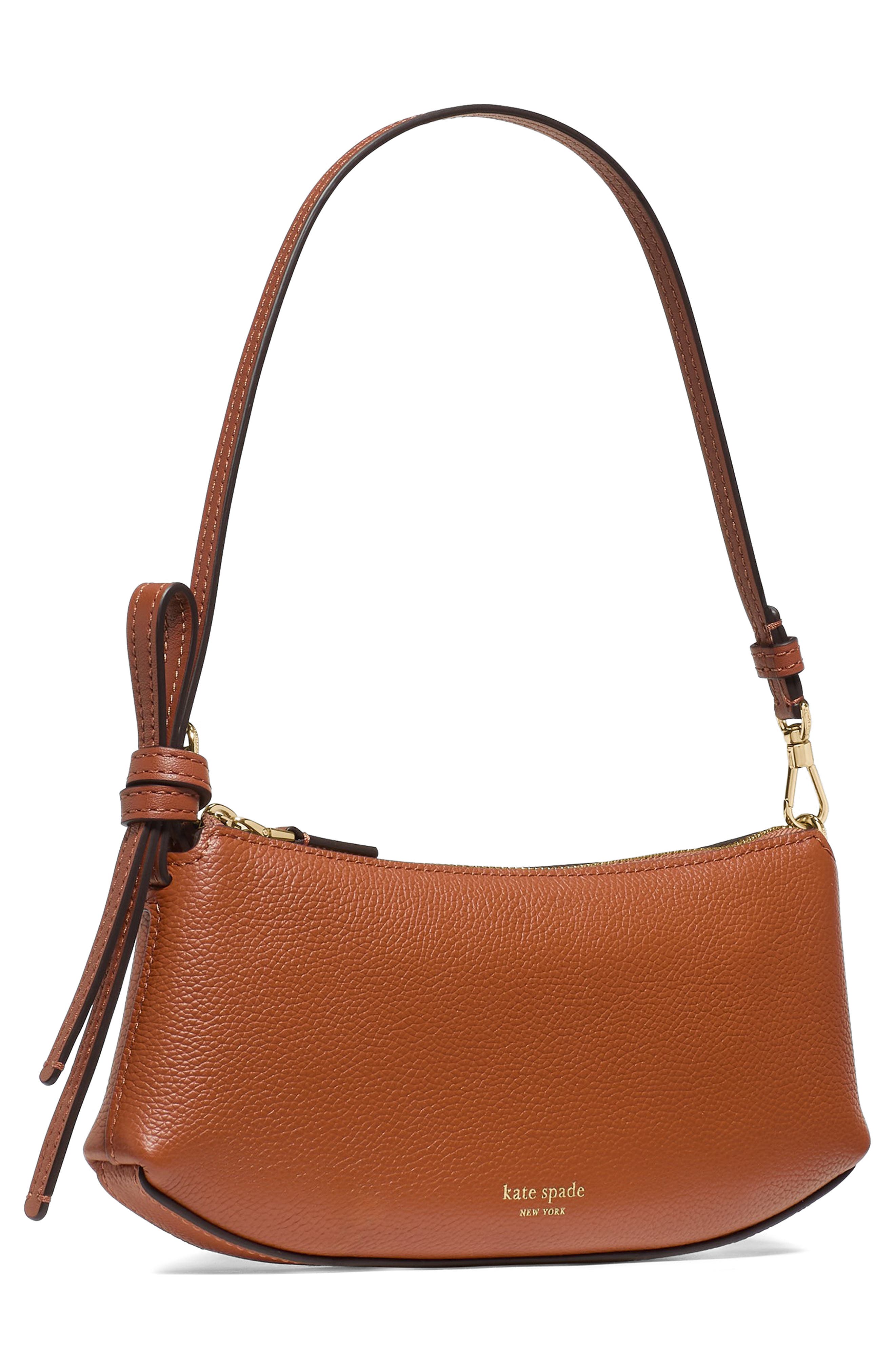 loop pebble leather shoulder bag, Alternate, color, SOUTHWEST DESERT