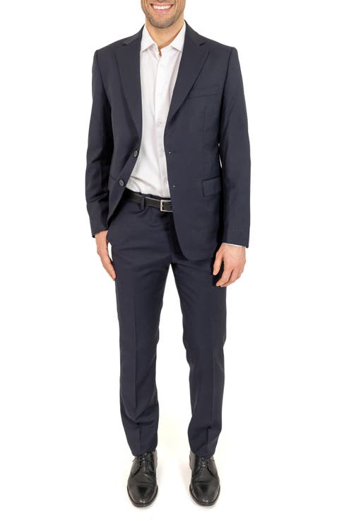 Trim Fit Wool Suit