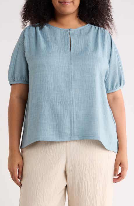 Bubble Short Sleeve Top