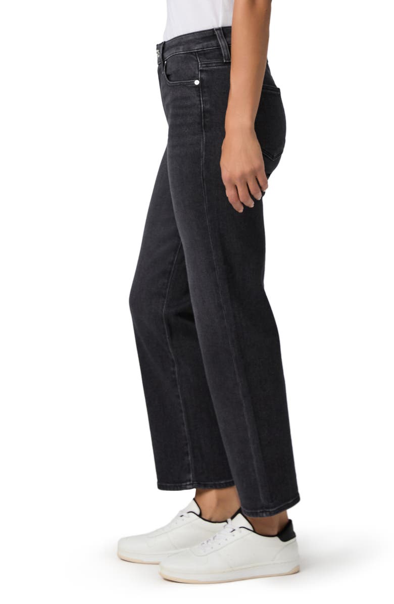 PAIGE Mason Ankle Straight Leg Jeans, Alternate, color, Ink Black