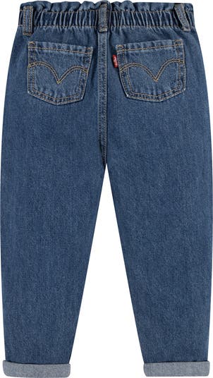 Pull-On Cotton Jeans