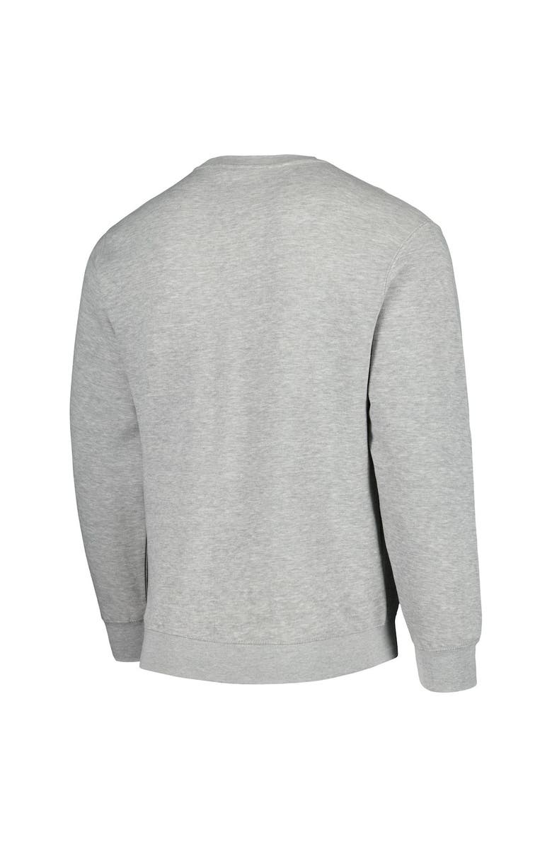 Stadium Essentials Unisex Stadium Essentials  Heather Gray Philadelphia 76ers Element Logo Pop Pullover Sweatshirt, Alternate, color, Heather Gray