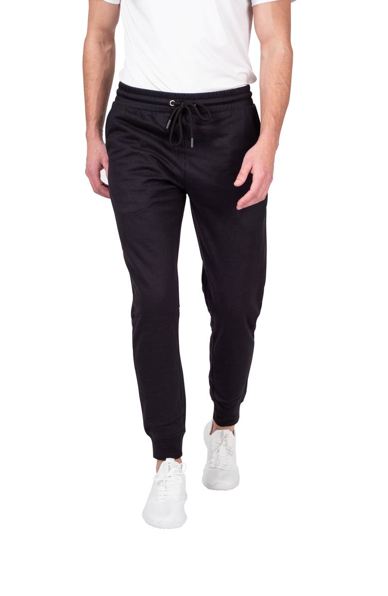 LOUNGEHERO Fleece Joggers - Pack of 2, Alternate, color, 