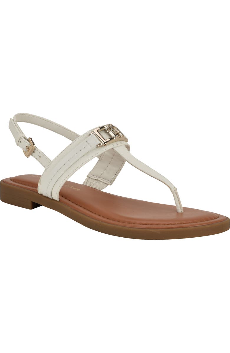 Tommy Hilfiger Cruman Slingback Sandal, Main, color, White