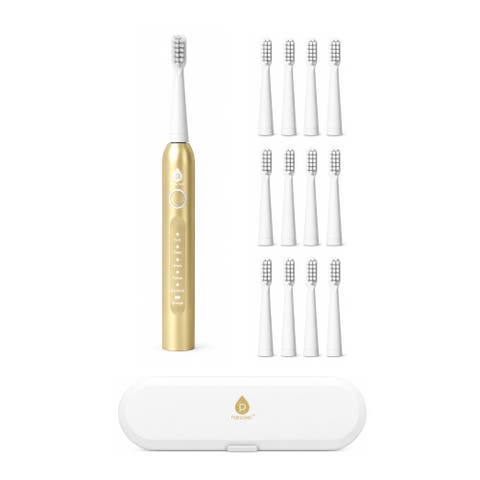 Sonic Electric Toothbrush With 5 Brushing Modes, 12 Brush Heads & Travel Case